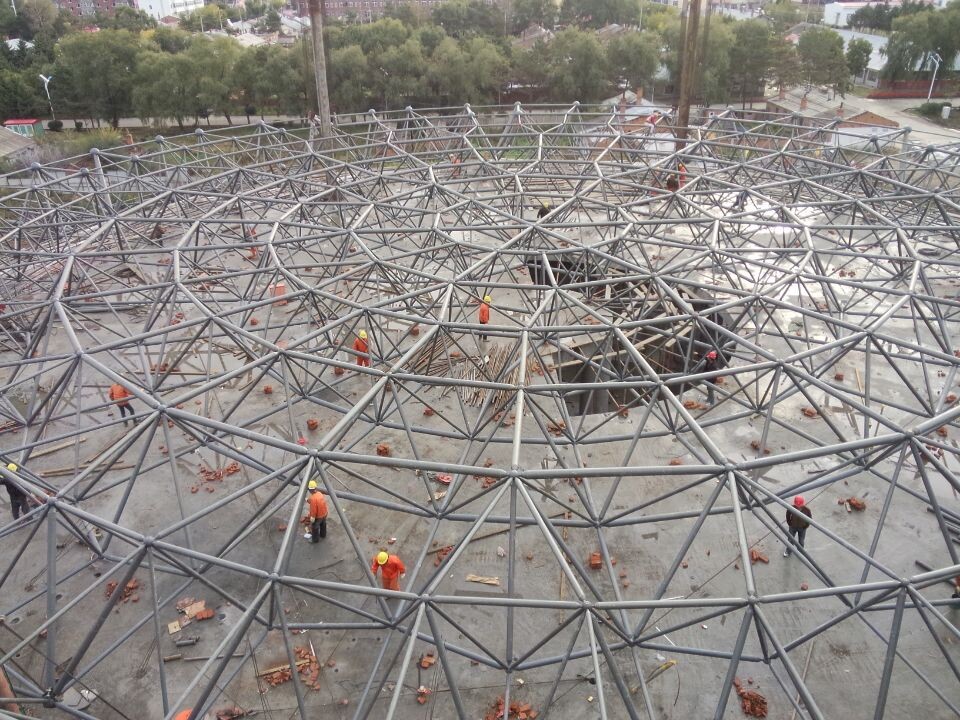 庄河全民健身中心网架