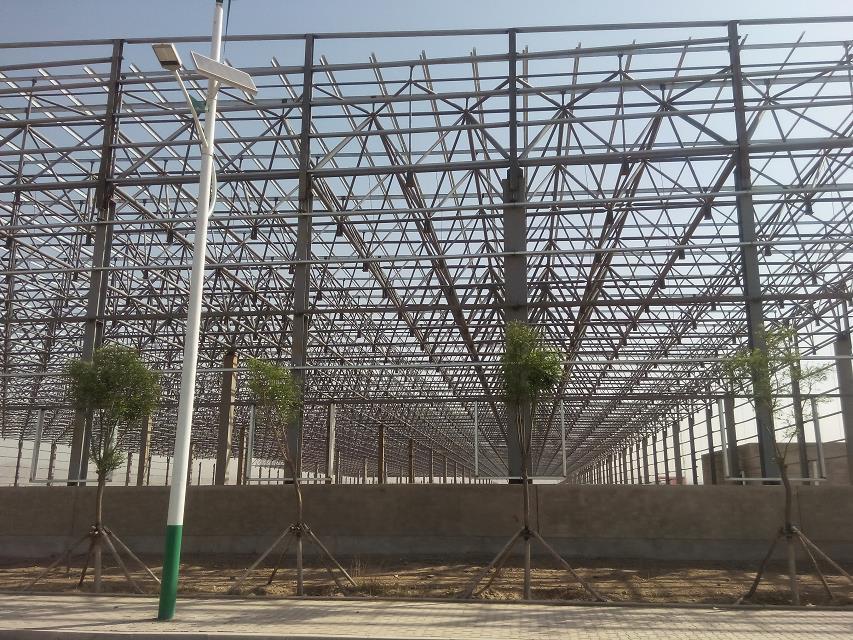 庄河汽车工业厂房网架